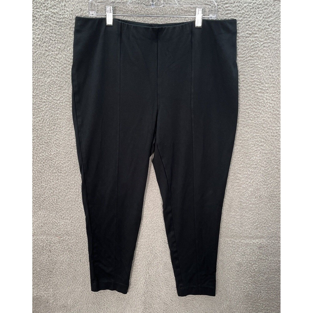 Athletic Works Joggers Womens Small Black Sweatpants Jogging Yoga Athleisure